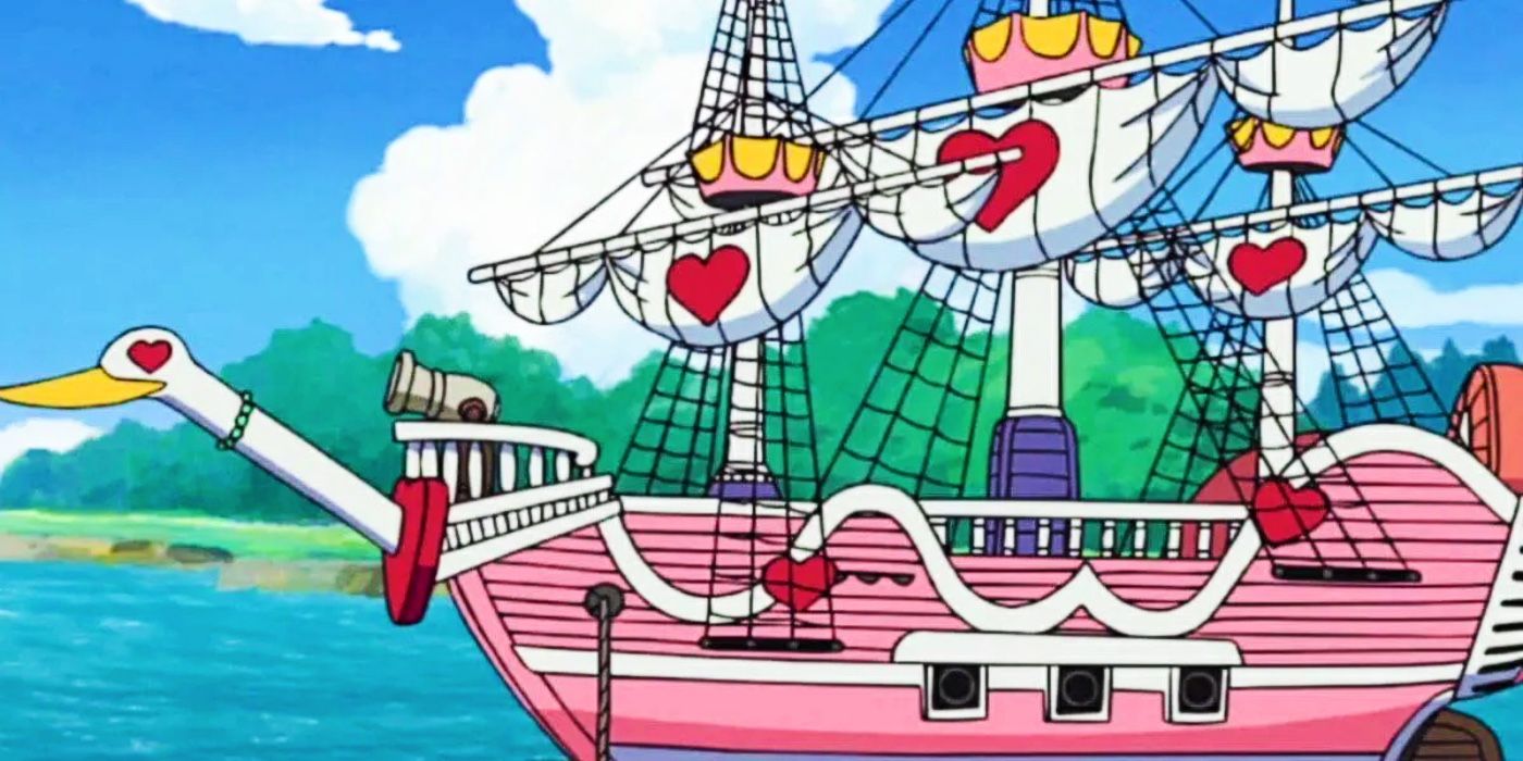 One Piece Set Images montrent des navires pirates pour une émission en