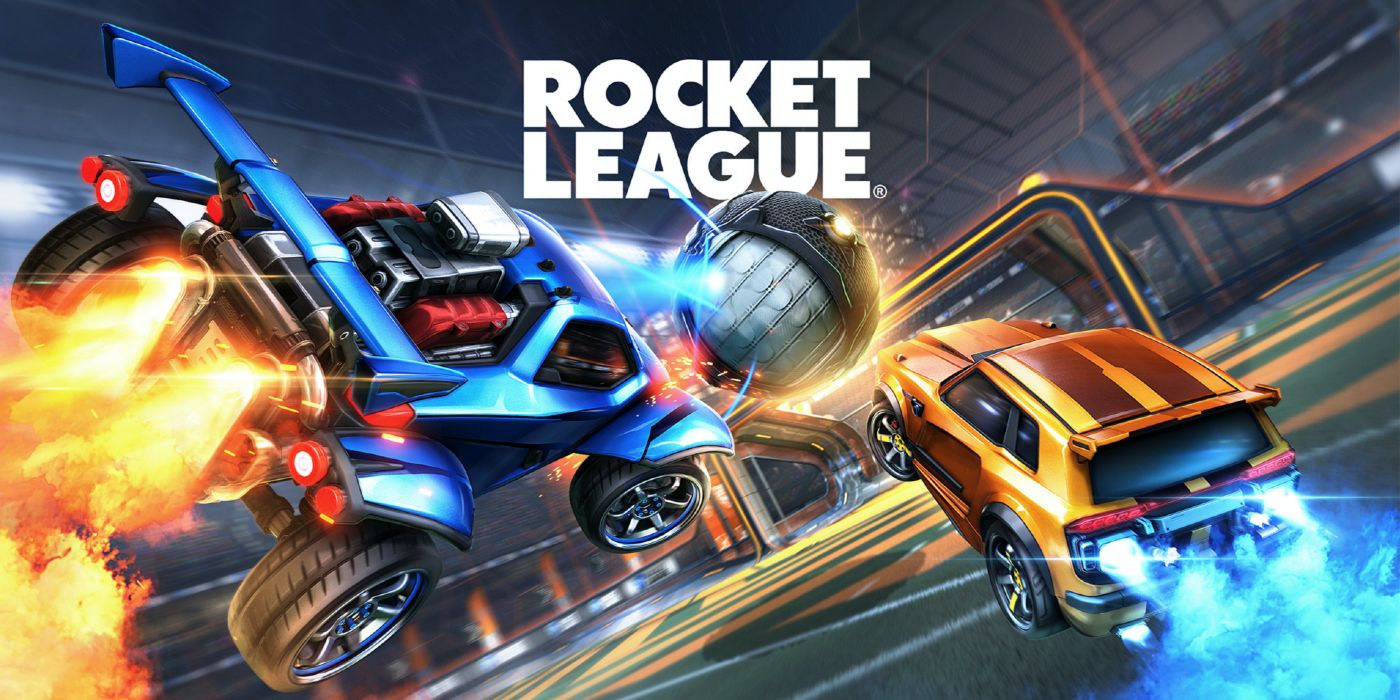 Rocket League cover photo with title