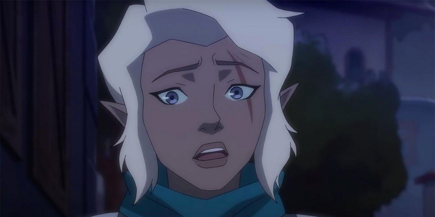 Pike looking surprised in Legend of Vox Machina