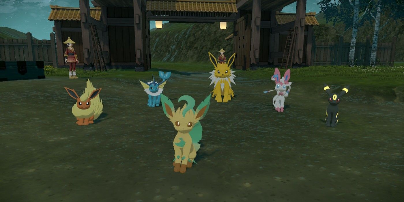 Where to find Eevee in Pokémon Legends Arceus and how to evolve it -  Meristation