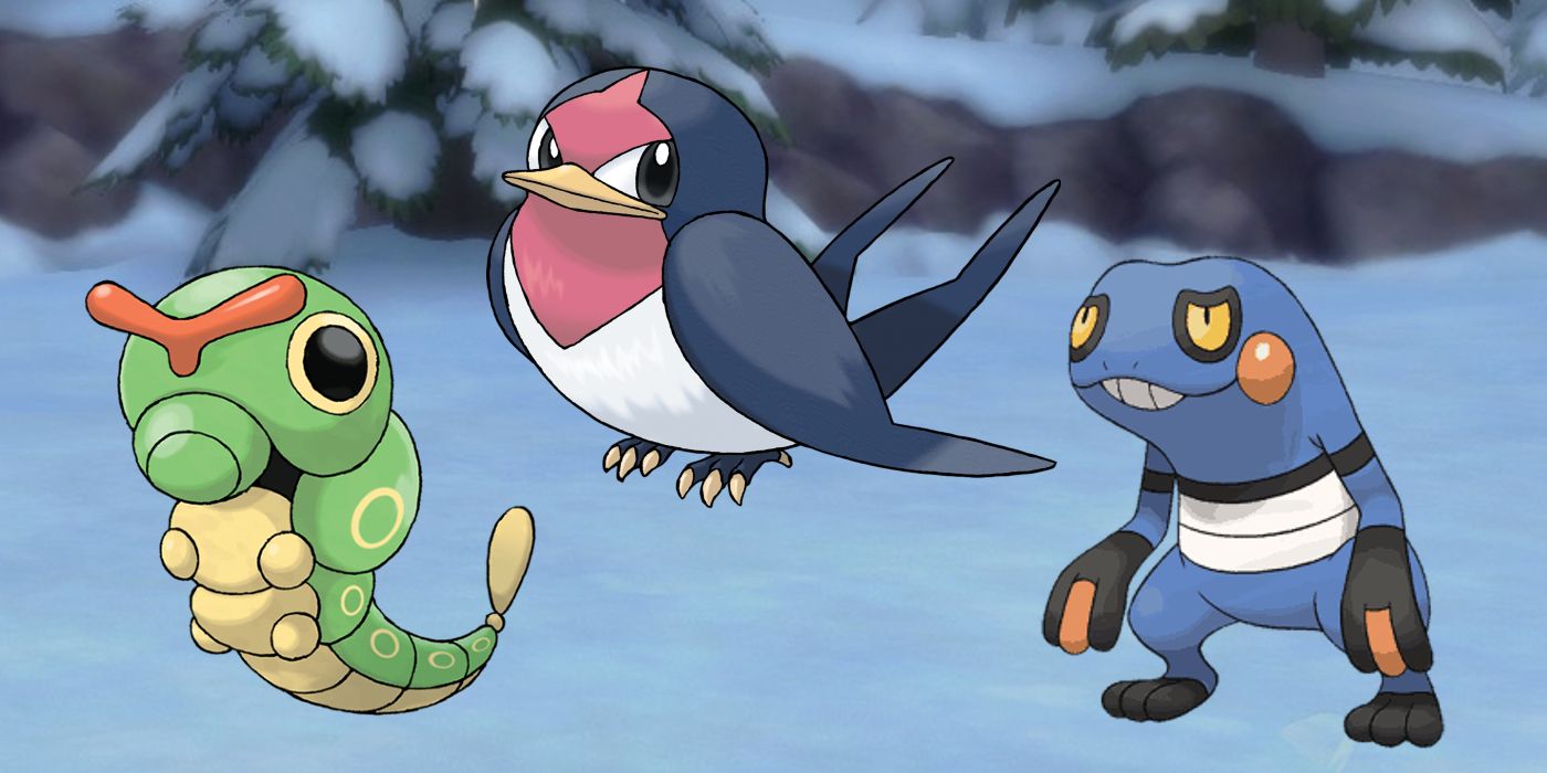 Several different Pokemon will appear in forests this January in Pokemon Go.