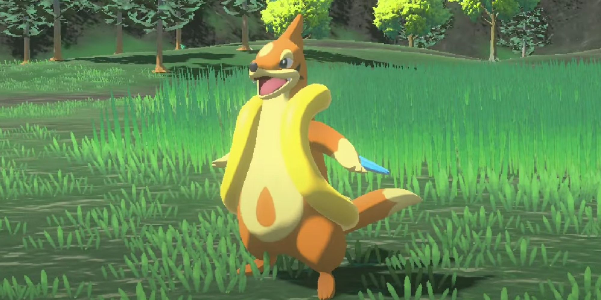 Buizel is one of the Pokemon players can catch in the Cobalt Coastlands of Pokemon Legends: Arceus.