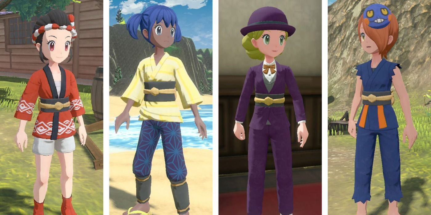 Pokemon Legends Arceus Custom Outfits Unlock