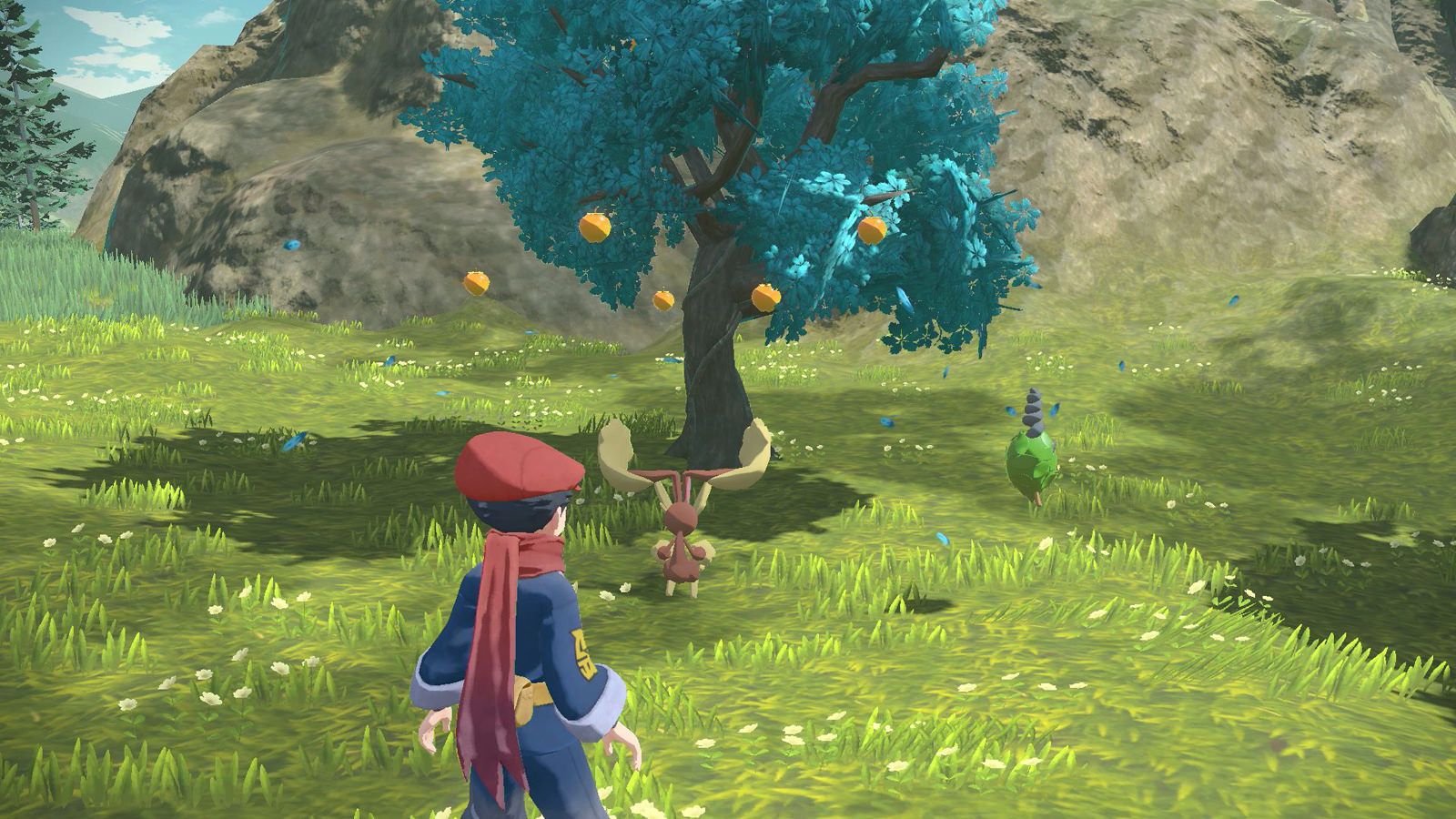 Pokemon Legends Arceus Exploration Berry Picking