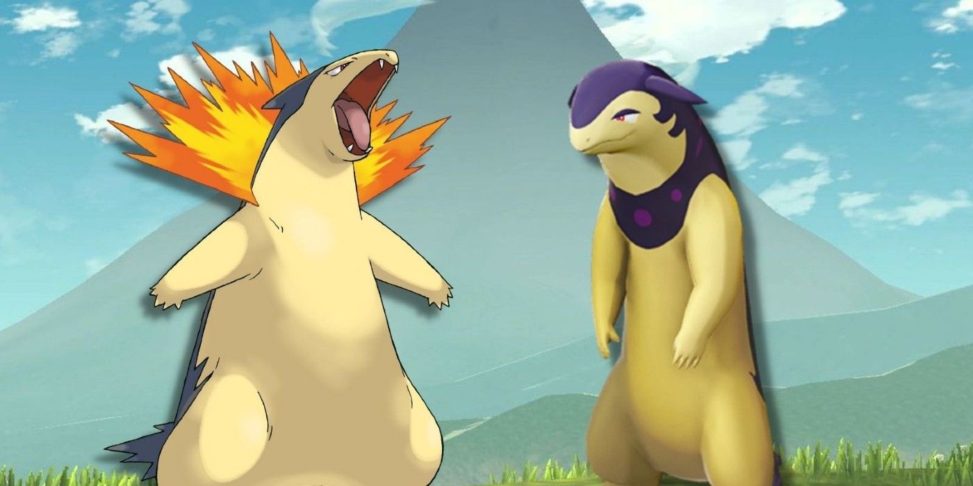 Pokemon Legends Arceus Hisuian Typhlosion