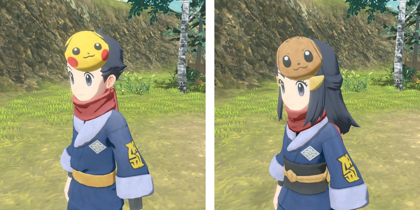 Pokemon Legends Arceus Let's Go Pikachu Eevee Masks