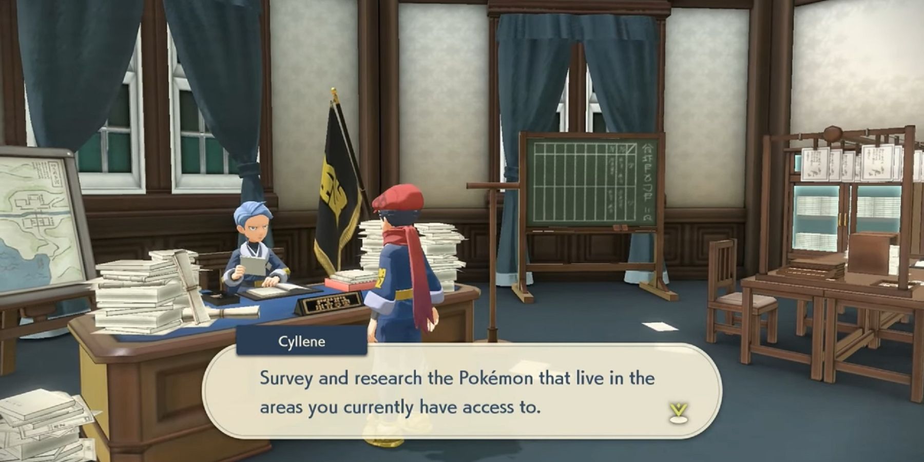 Actually researching Pokémon is a main objective in Legends: Arceus