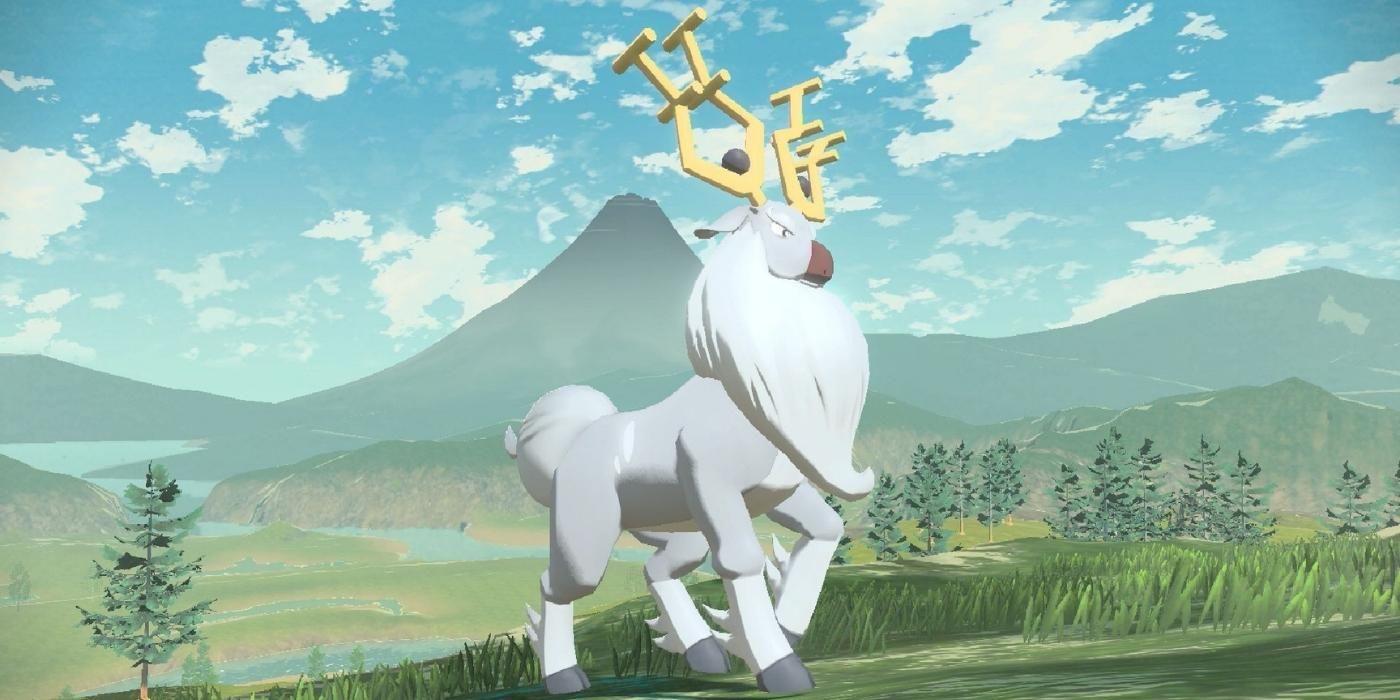 Wyrdeer standing proudly in Pokémon Legends Arceus
