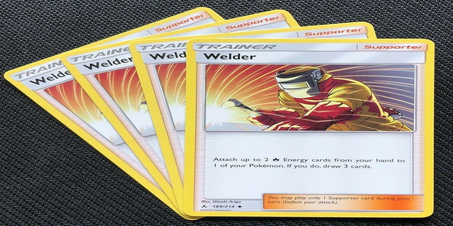 Carte Dresseur Soudeur JCC Pokémon