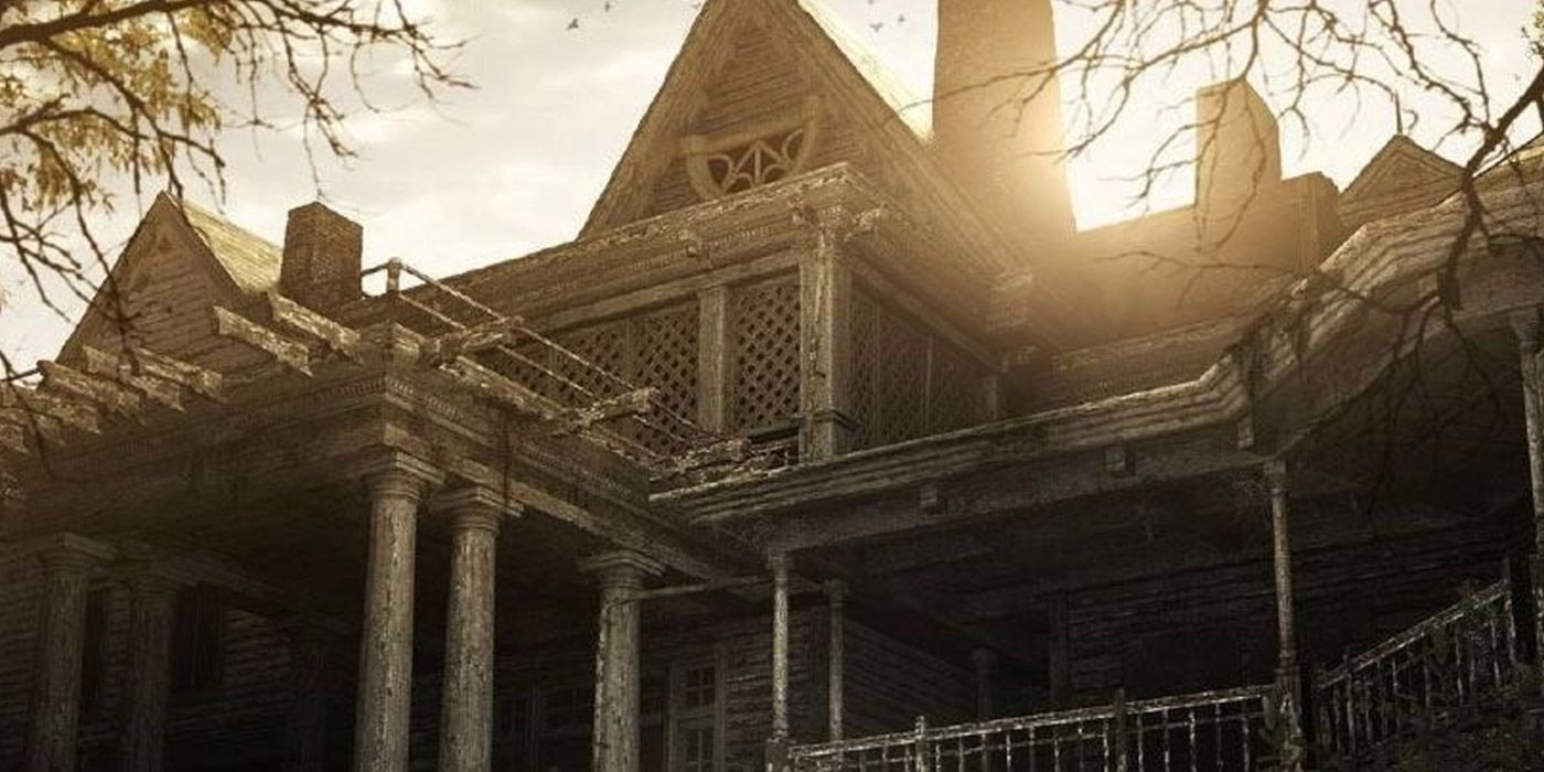 The spooky house from Resident Evil 7