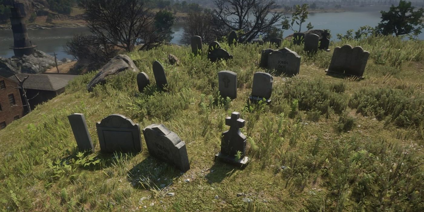 Red Dead Redemption 2 Graveyard