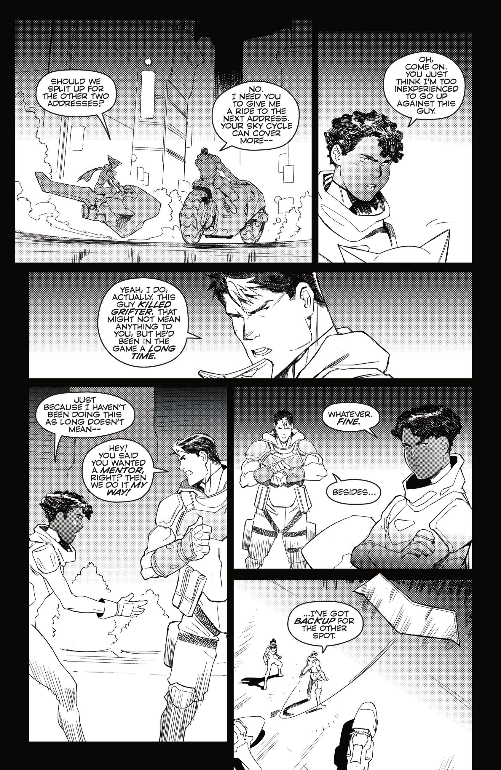 Red Hood and Hunter Panic fight about Red Hood&rsquo;s mentoring