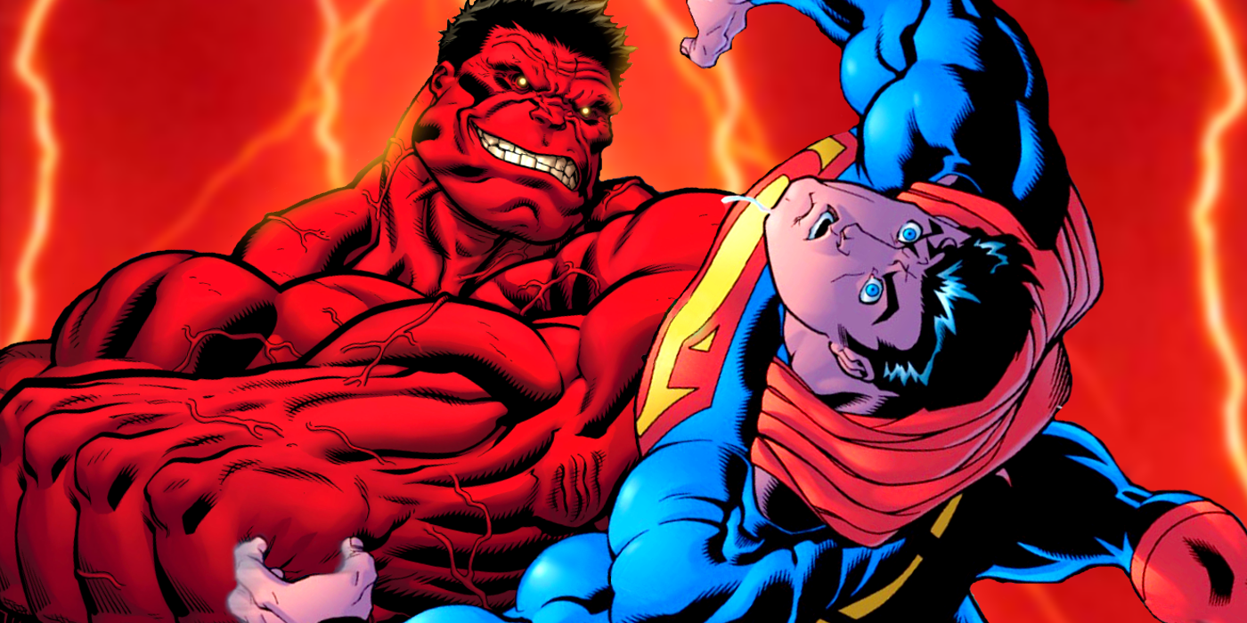 Red Hulk's Hidden Power Could Beat Superman (Even Though Hulk Can't)