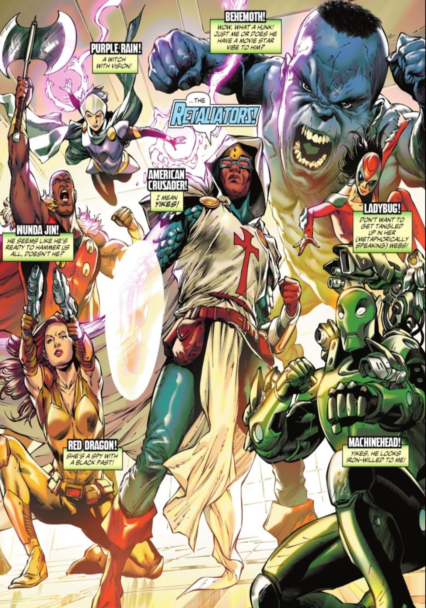 Retaliators DC Comics Avengers