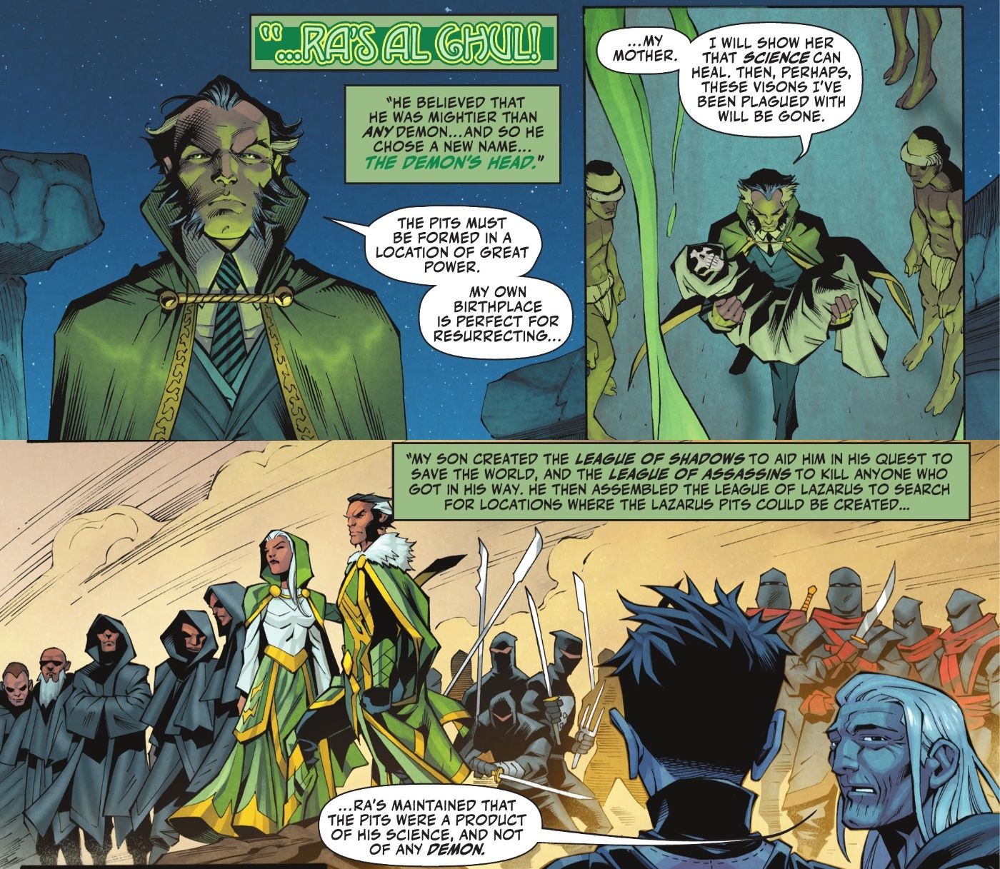 Batman Comics Explain The Secret Meaning of Ra's al Ghul's Name