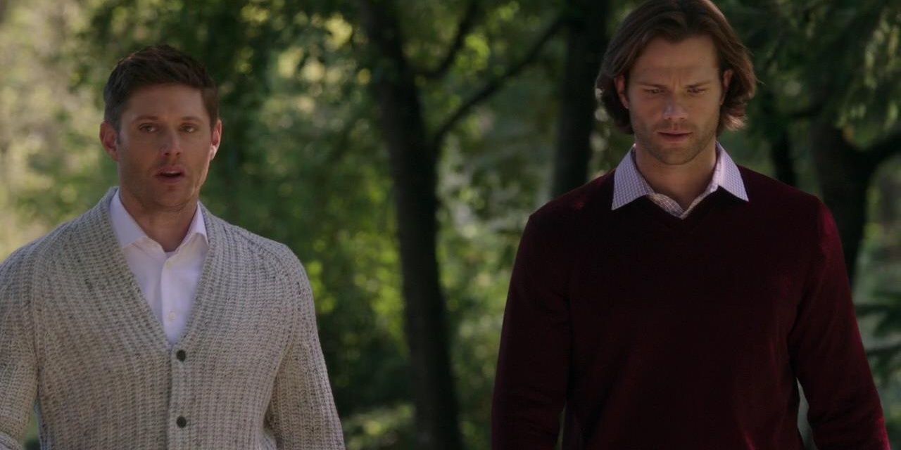 Sam and Dean Winchester wear cardigans and sweaters in Supernatural