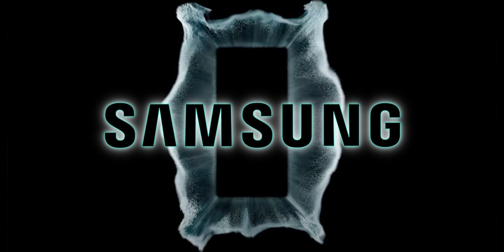 Samsung Logo Over S22 Ultra Teaser Silhouette