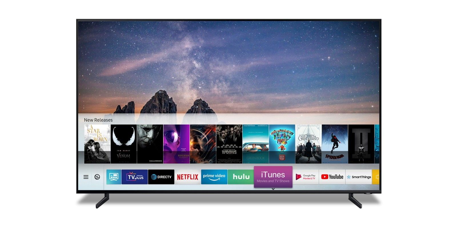 Samsung TVs don't come with Paramount Plus pre-installed