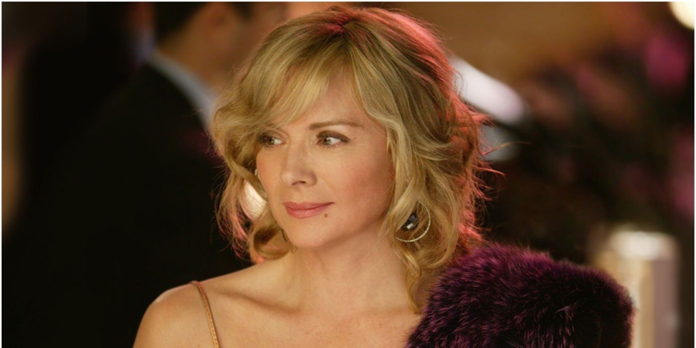 Oh Yeah Pop — Samantha Jones wearing a Dynel and Diamante...