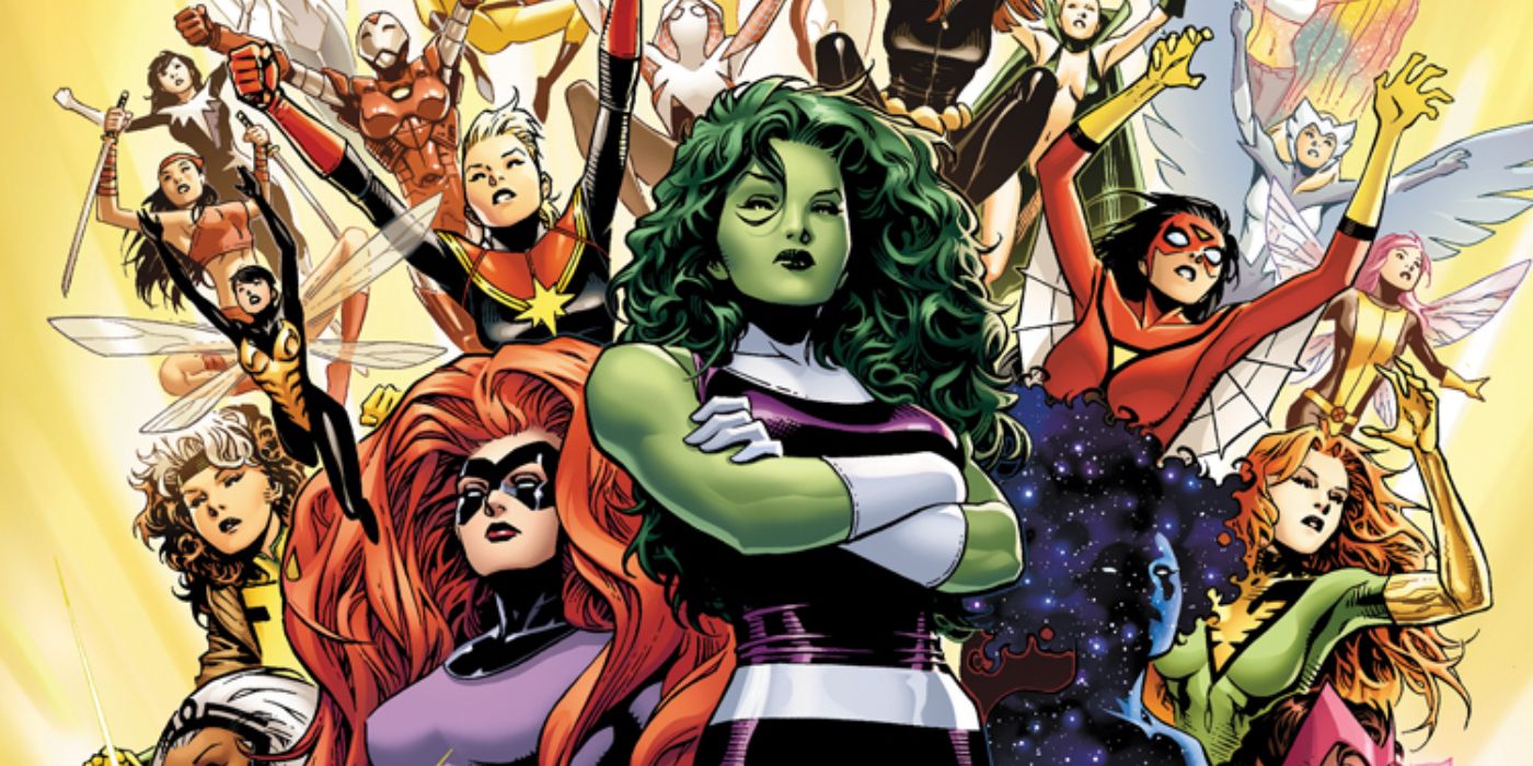 She-Hulk in A-Force cover Marvel Comics.