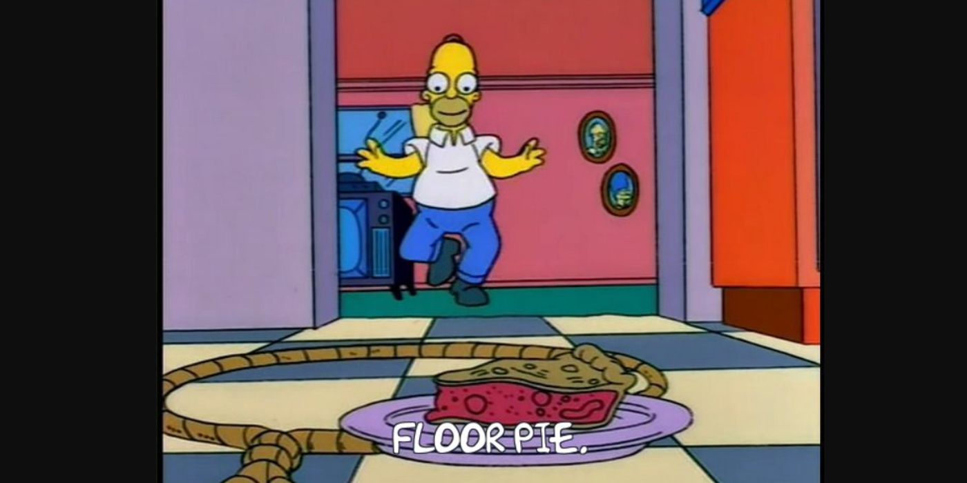 Simpsons Floor Pie