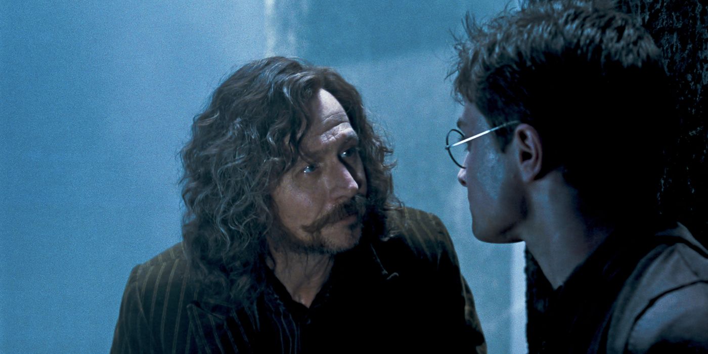 Sirius talks to Harry in OOTP