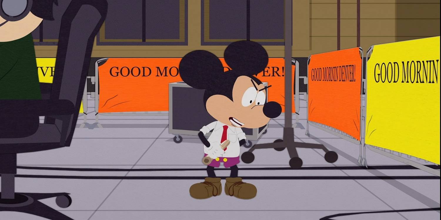 Representação do Mickey Mouse em South Park (Reprodução)