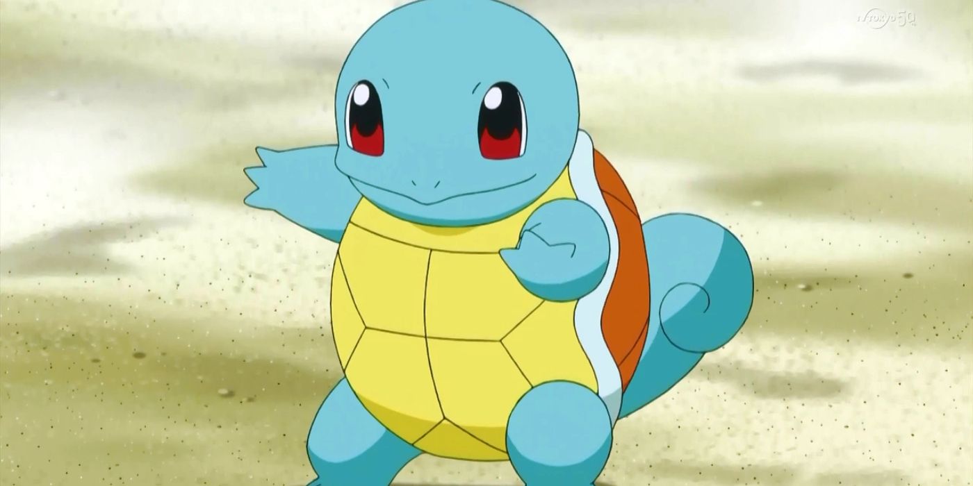Squirtle in the Pokemon anime
