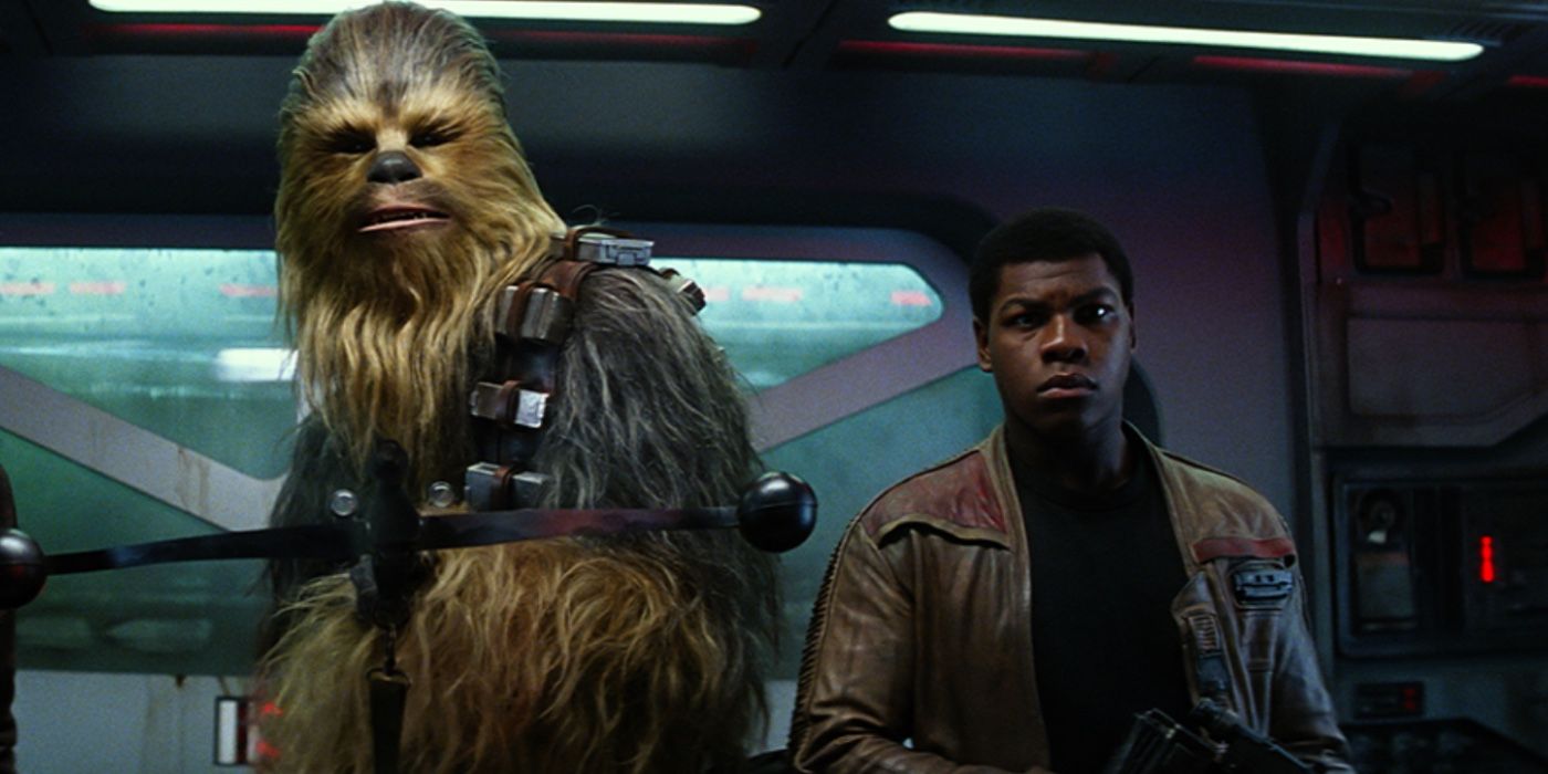 Star Wars Chewbacca and Finn John Boyega