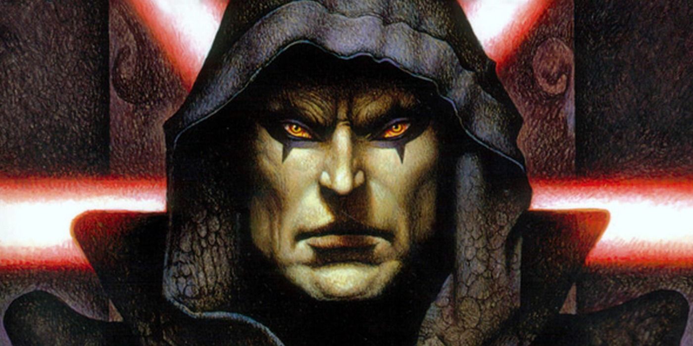 Darth Bane as he appeared on his Star Wars book cover