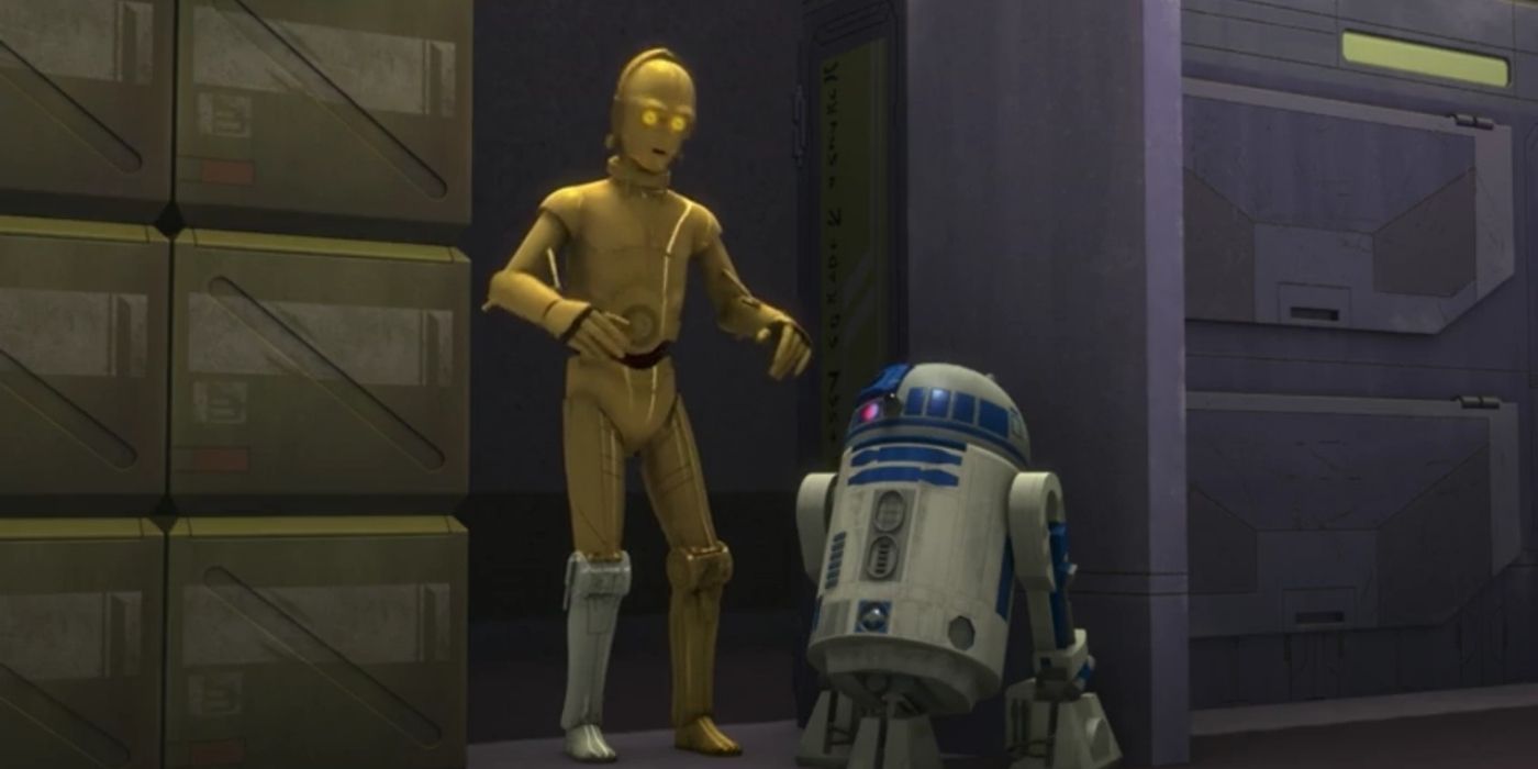 C3PO and R2D2 in Star Wars Rebels