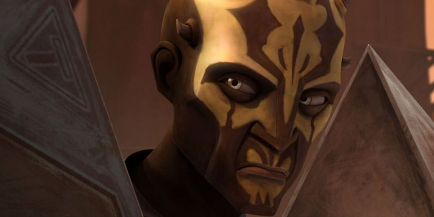 Feral looking serious in The Clone Wars