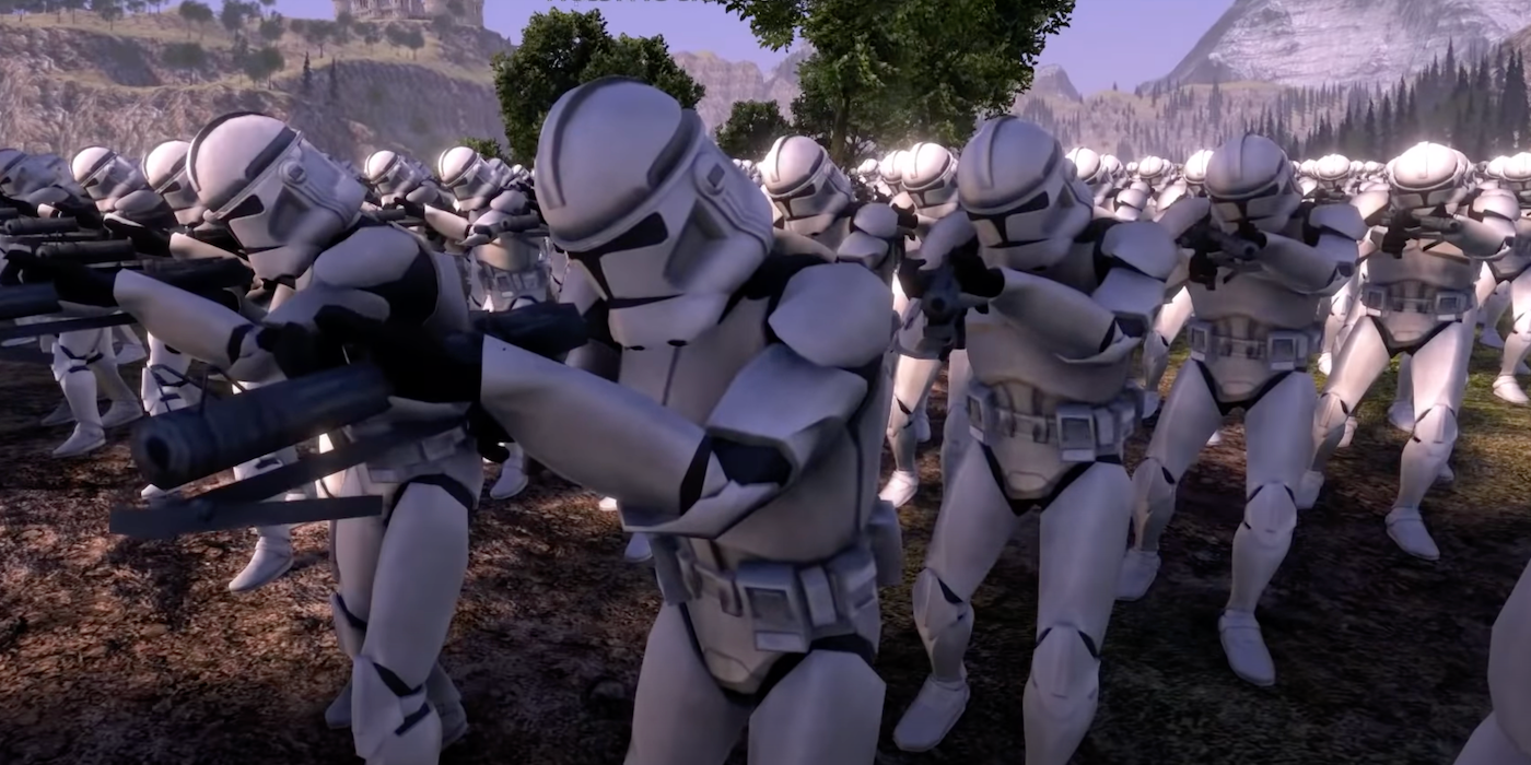 Star Wars simualtor mod creates army of 10,000 Clones