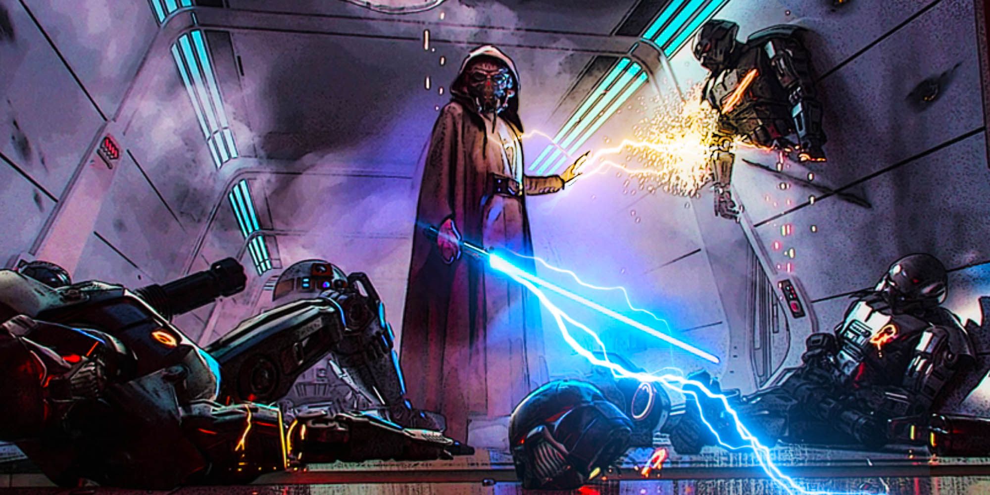 Plo Koon's Force Lightning Could Change Star Wars' Dark Side Power Rule