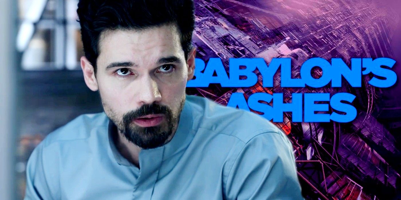 Steven Strait as Holden and Babylons Ashes in Expanse