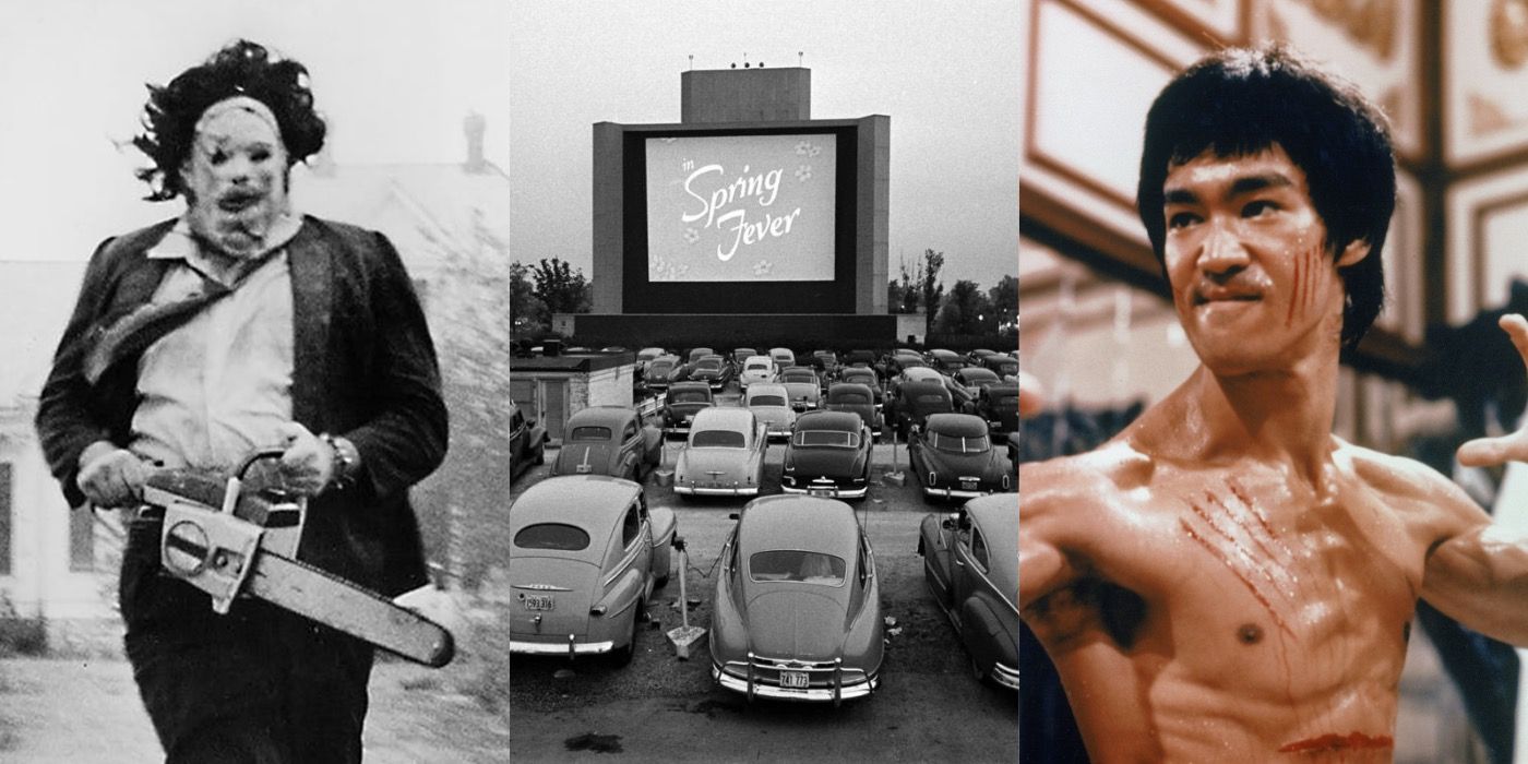 Stills from various influential Drive-In Movies