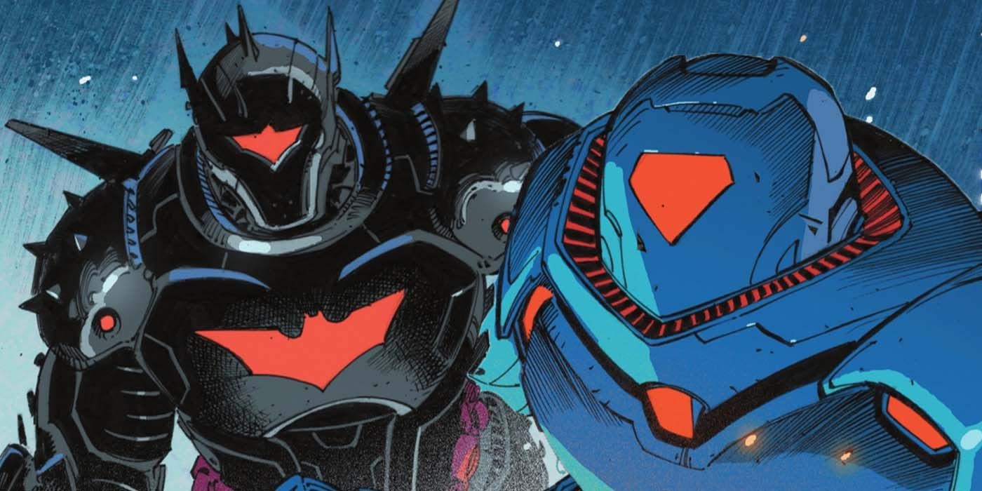 Superman & Robin Go Full Iron Man With Awesome Mech Armor