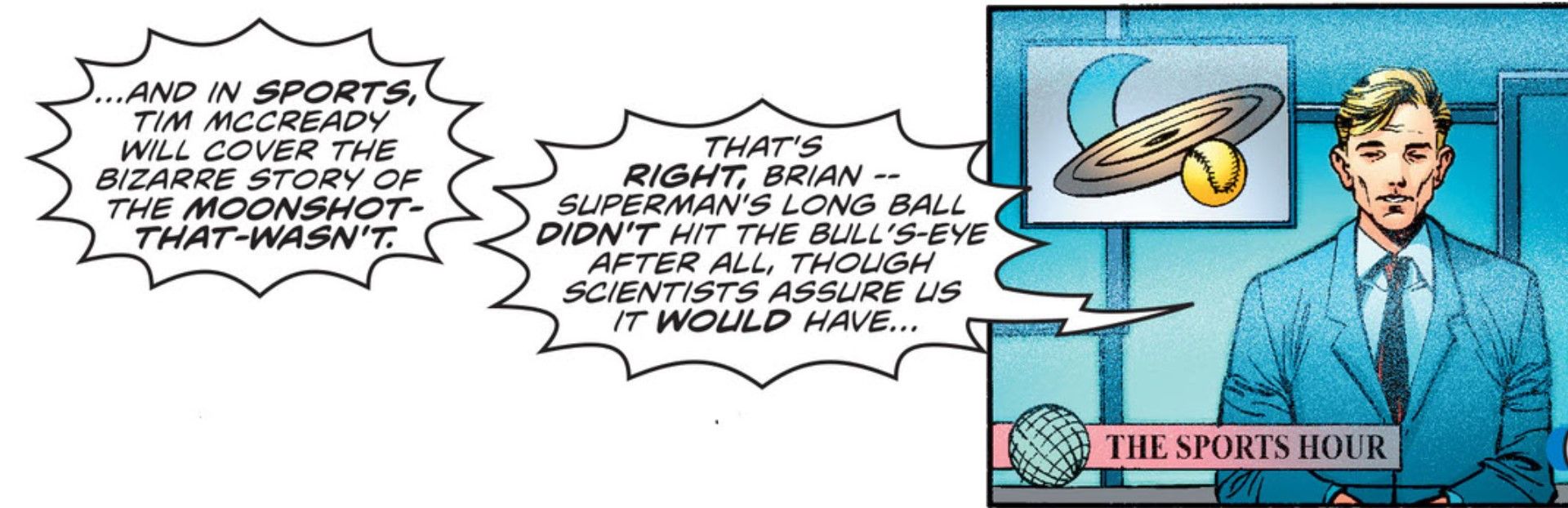Superman Bullseye Target Moonshot DC Comics