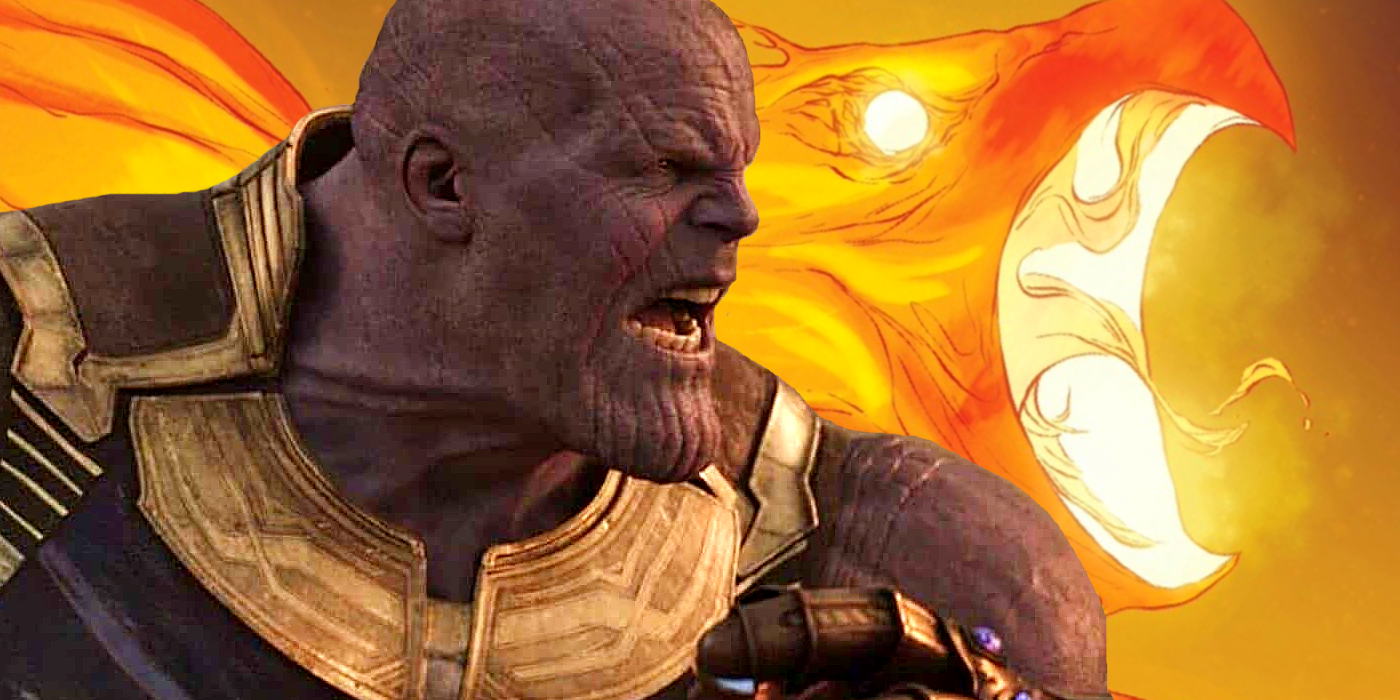 Thanos Phoenix Force Avengers X-Men MCU