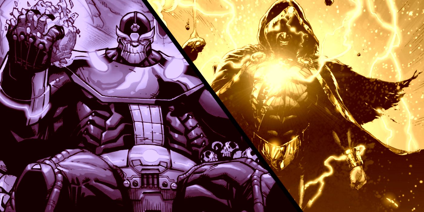 Thanos vs Black Adam: Which God-Tier Villain Could Win a Comic Battle?