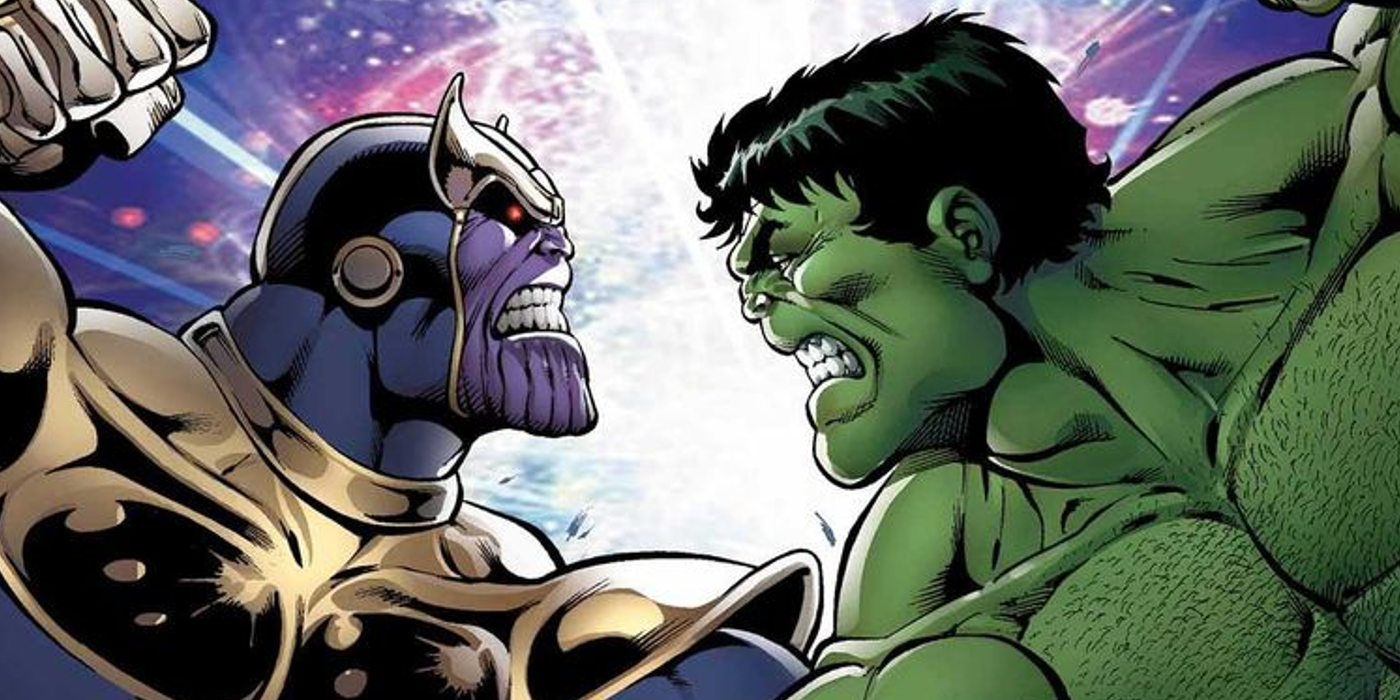 Diplomatiske spørgsmål fodspor horisont Thanos Was Afraid to Face the Hulk Before He Had the Infinity Stones
