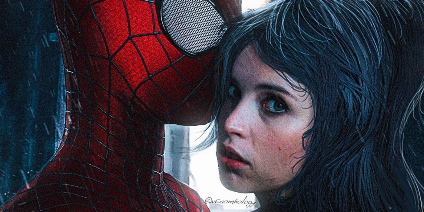 The Amazing Spider Man 3 fan poster Black Cat Felicity Jones