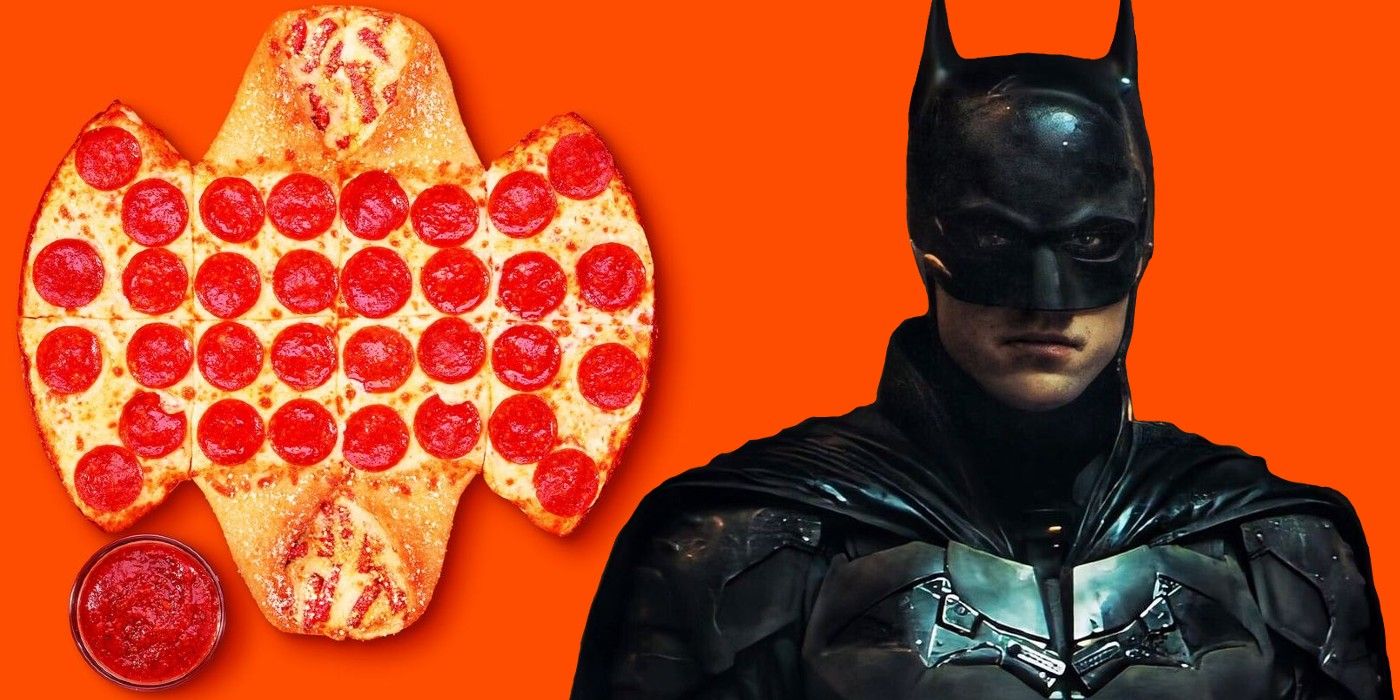 The Batman Movie Little Caesars Tie-In Is A Ridiculously Shaped Calzony