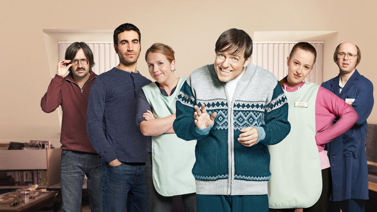 The Cast Of Derek In The Nursing Home
