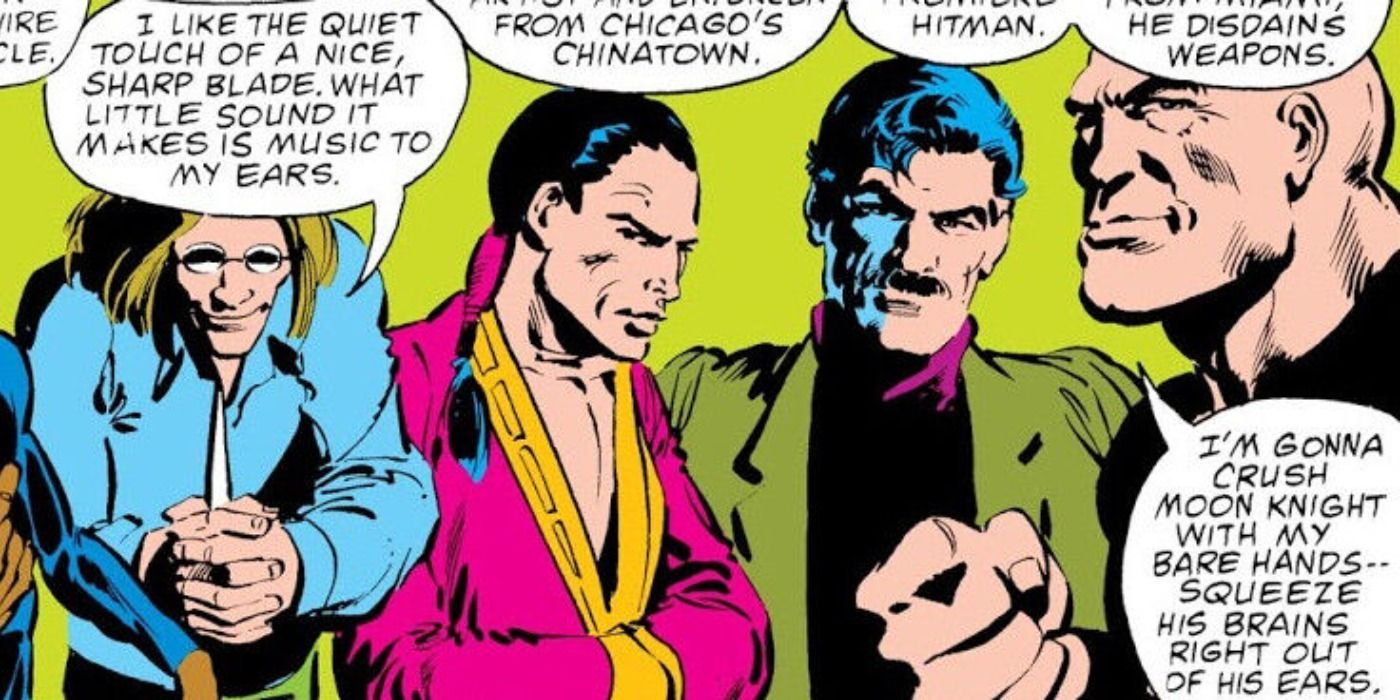 O Comitê conspira contra o Cavaleiro da Lua na Marvel Comics.
