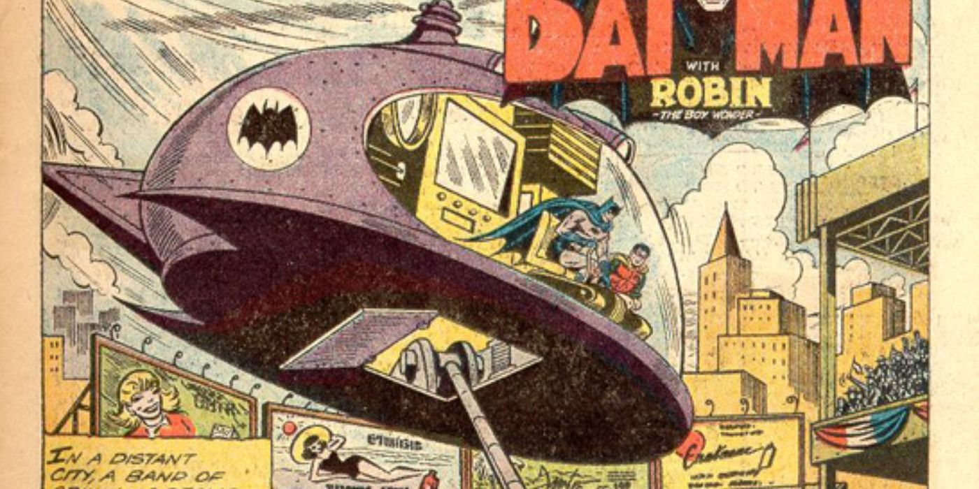 The Flying Batcave from DC Comics.