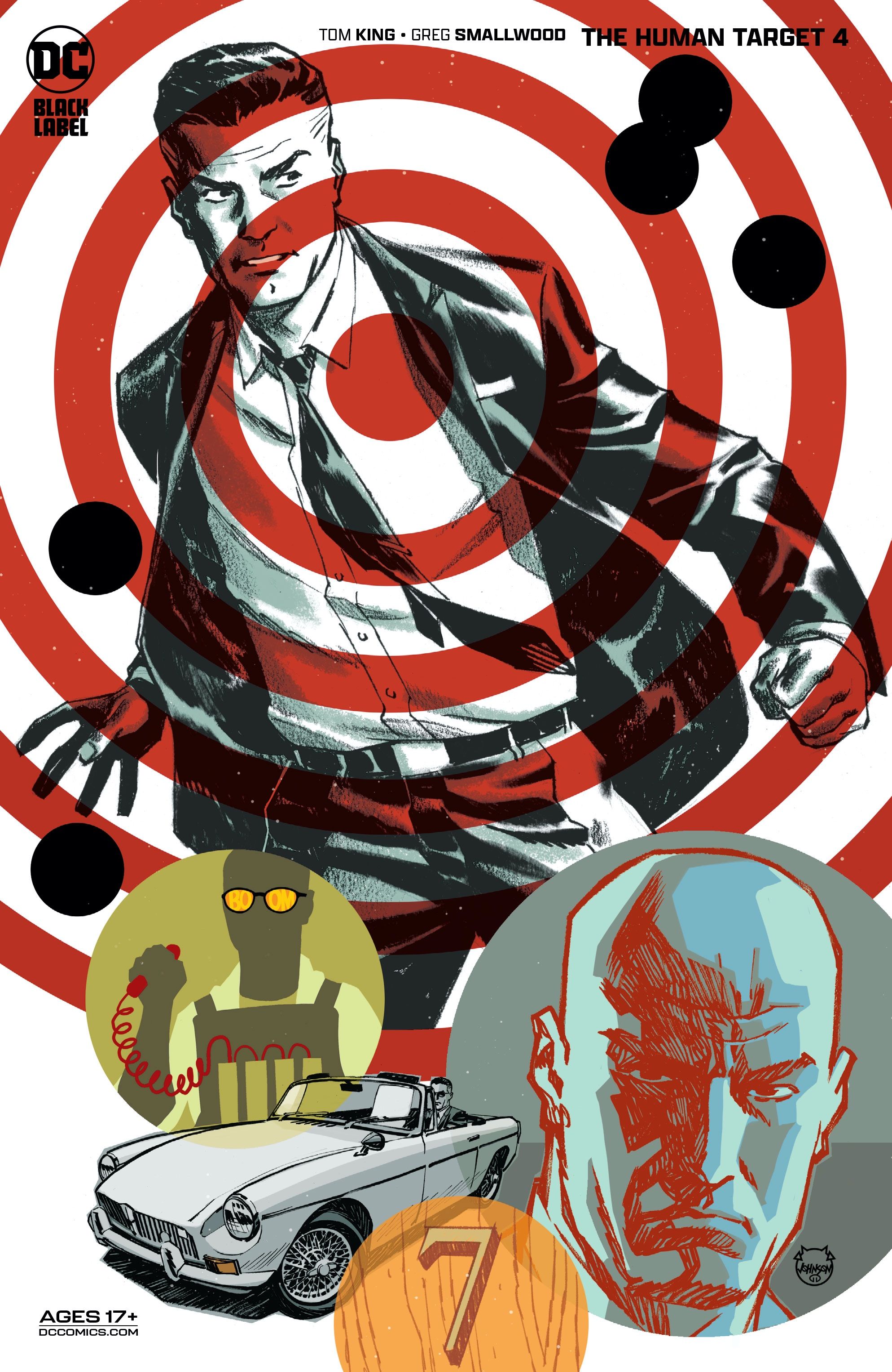Human Target 4 preview variant cover