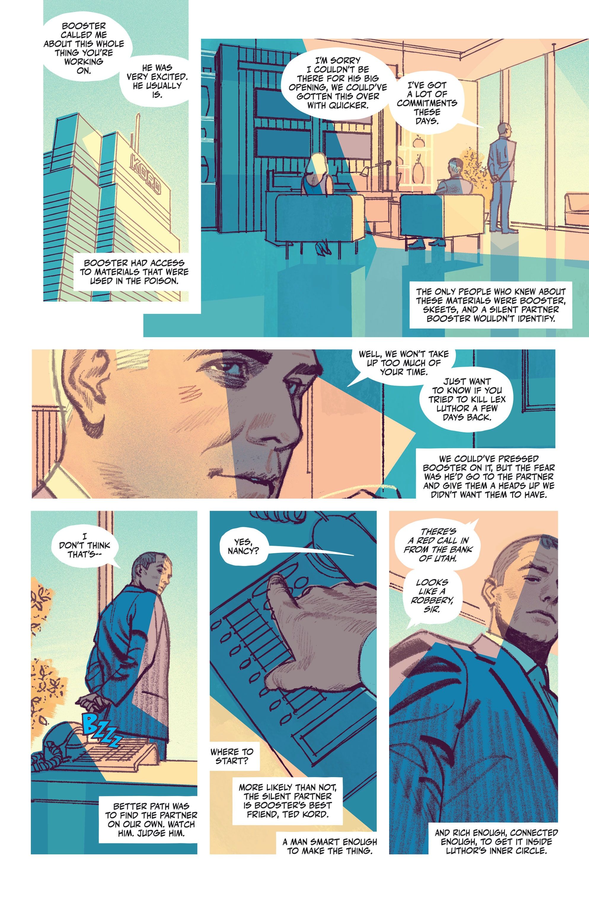 Human Target 4 preview page