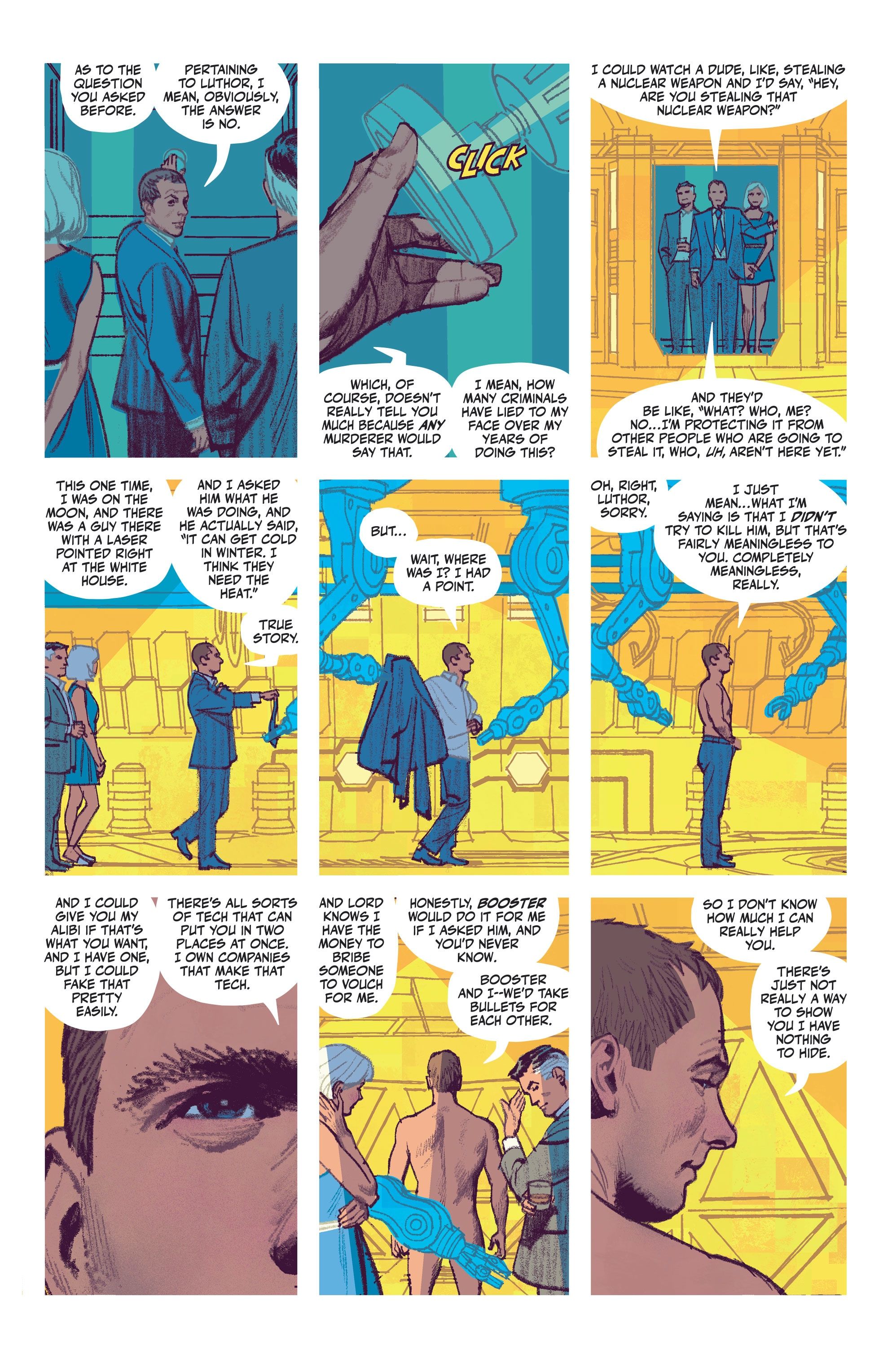 Human Target 4 preview page