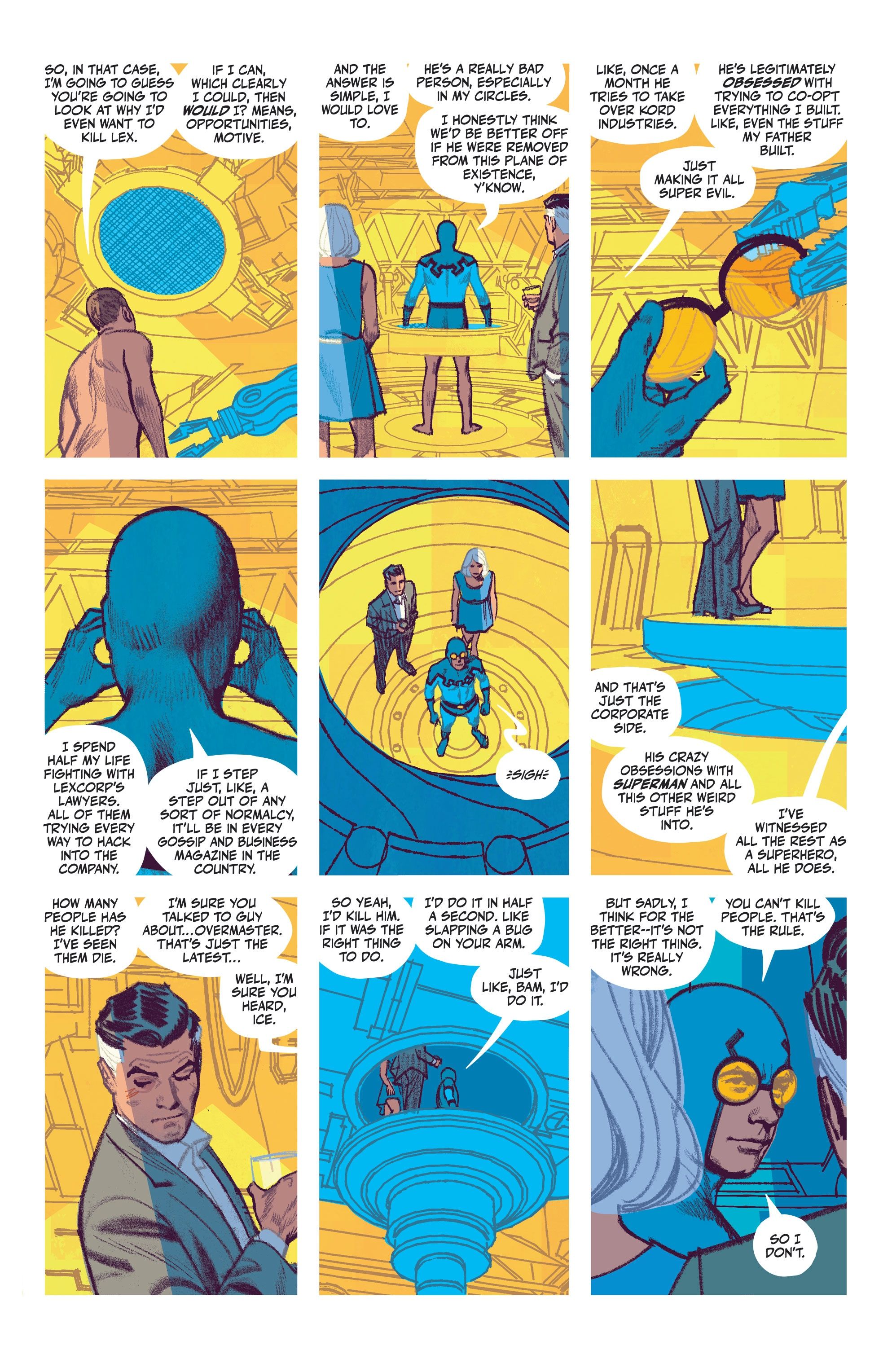 Human Target preview page